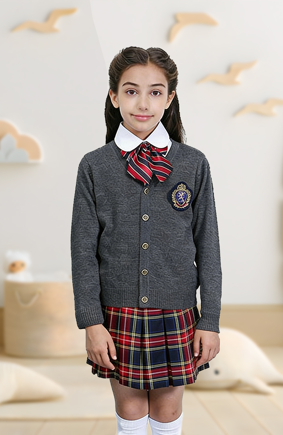 Custom uniform sweater manufacturer and knitwear factory